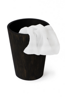 Round Oak Bathroom Bin | Wireworks Mezza | OROA TRADE