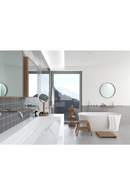 Oak Double Face Mirror with Storage Tray | Wireworks Close-up | OROA TRADE