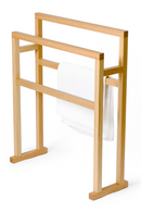 Oak Standing Towel Holder - L | Wireworks  Mezza Grande | OROA TRADE