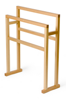 Oak Standing Towel Holder - L | Wireworks  Mezza Grande | OROA TRADE
