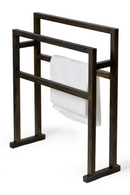 Oak Standing Towel Holder - L | Wireworks  Mezza Grande | OROA TRADE