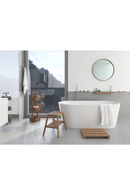 2-Level Oak Step Stool | Wireworks Slatted | OROA TRADE