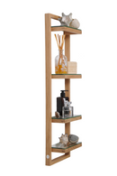 Oak Bathroom Wall Shelf | Wireworks Zone | OROA TRADE