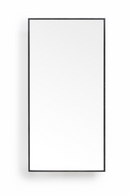 Oak Vanity Mirror with Storage Trays | Wireworks Slimline 3 | OROA TRADE