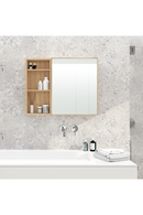 Oak Wall Mounted Bathroom Shelf | Wireworks Slimline | OROA TRADE