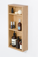 Oak Wall Mounted Bathroom Shelf | Wireworks Slimline | OROA TRADE