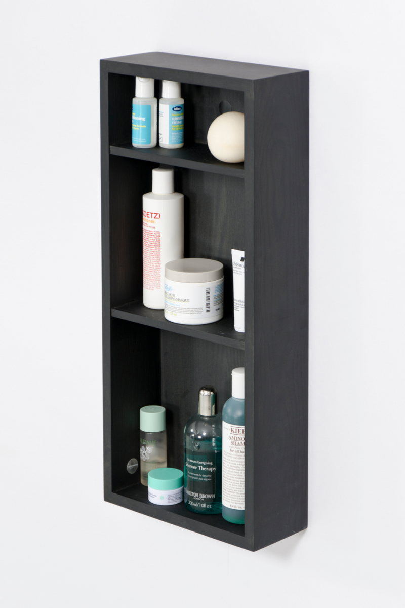 Oak Wall Mounted Bathroom Shelf | Wireworks Slimline | OROA TRADE