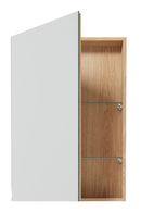 Wooden Bathroom Mirror Cabinet | Wireworks Magnifier | Oroatrade.com