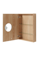 Wooden Bathroom Mirror Cabinet | Wireworks Magnifier | Oroatrade.com