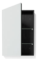 Wooden Bathroom Mirror Cabinet | Wireworks Magnifier | Oroatrade.com