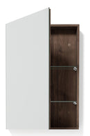 Wooden Bathroom Mirror Cabinet | Wireworks Magnifier | Oroatrade.com