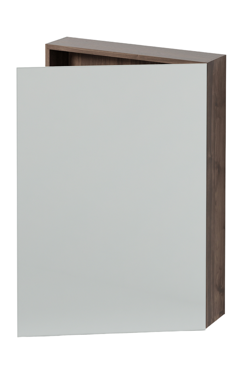 Wooden Bathroom Mirror Cabinet | Wireworks Magnifier | Oroatrade.com