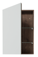 Wooden Bathroom Mirror Cabinet | Wireworks Magnifier | Oroatrade.com