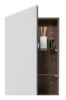 Wooden Bathroom Mirror Cabinet | Wireworks Magnifier | Oroatrade.com