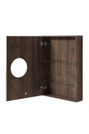 Wooden Bathroom Mirror Cabinet | Wireworks Magnifier | Oroatrade.com