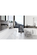 Oak Bathroom Cabinet with Mirror | Wireworks Slimline | OROA TRADE