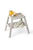 2-Level Oak Step Stool | Wireworks Slatted | OROA TRADE