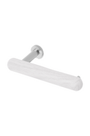 White Wooden Toilet Roll Holder | Wireworks Yoku | Oroatrade