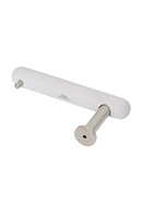 White Wooden Toilet Roll Holder | Wireworks Yoku | Oroatrade