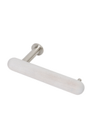 White Wooden Toilet Roll Holder | Wireworks Yoku | Oroatrade