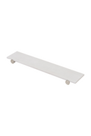 Rectangular Wooden Bathroom Shelf | Wireworks Yoku | Oroatrade