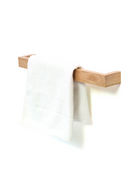 Oak Bathroom Towel Bar - 23” | Wireworks | OROA TRADE