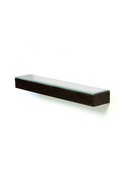 Oak Slim Glass Wall Shelf | Wireworks | OROA TRADE