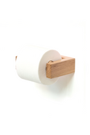Oak Wall Toilet Roll Holder | Wireworks | OROA TRADE