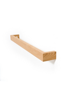 Oak Bathroom Towel Bar - 28” | Wireworks | OROA TRADE