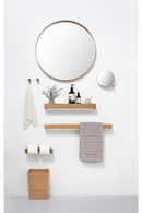 Oak Bathroom Towel Bar - 28” | Wireworks | OROA TRADE