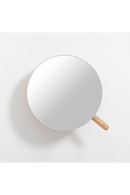 Oak Wall Magnifying Vanity Mirror | Wireworks | OROA TRADE