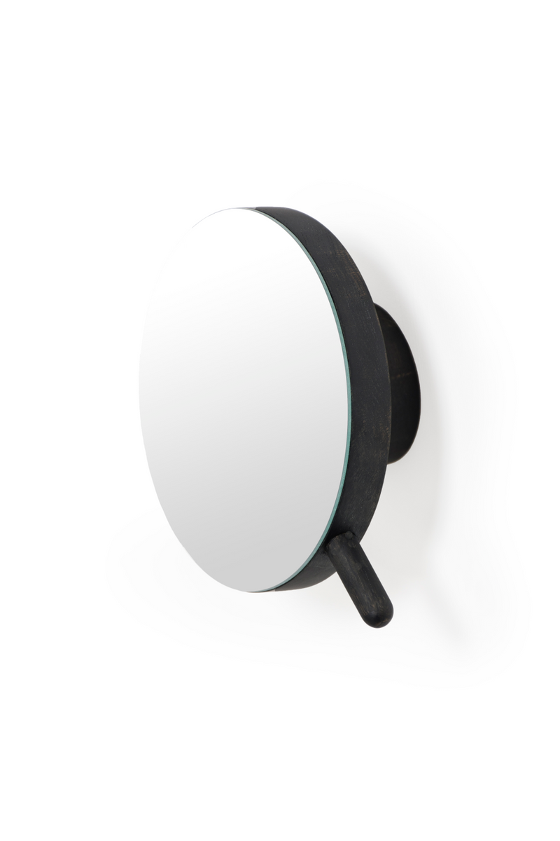 Oak Wall Magnifying Vanity Mirror | Wireworks | OROA TRADE