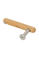 Wooden Toilet Roll Holder | Wireworks Yoku | Oroatrade