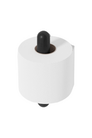 Black Wooden Toilet Roll Holder | Wireworks Yoku | Oroatrade