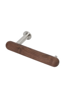 Walnut Toilet Roll Holder | Wireworks Yoku | Oroatrade