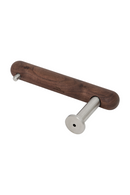 Walnut Toilet Roll Holder | Wireworks Yoku | Oroatrade