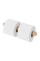 Wooden Toilet Roll Holder | Wireworks Yoku | Oroatrade