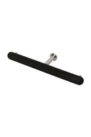 Black Wooden Toilet Roll Holder | Wireworks Yoku | Oroatrade