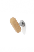 Contemporary Wooden Hook | Wireworks Yoku | Oroatrade
