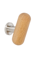 Contemporary Wooden Hook | Wireworks Yoku | Oroatrade