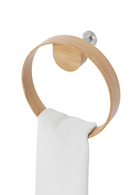 Wooden Ring Towel Holder | Wireworks Yoku | Oroatrade