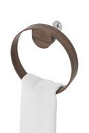 Wooden Ring Towel Holder | Wireworks Yoku | Oroatrade