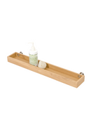 Rectangular Wooden Tray Shelf | Wireworks Yoku | Oroatrade