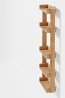 Wooden Bathroom Multi-Shelf | Wireworks Yoku | Oroatrade