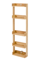 Wooden Bathroom Multi-Shelf | Wireworks Yoku | Oroatrade