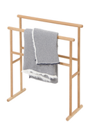 Wooden Freestanding Towel Rail | Wireworks Yoku | Oroatrade