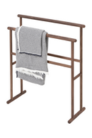Wooden Freestanding Towel Rail | Wireworks Yoku | Oroatrade