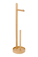 Wooden Minimalist Roll Holder | Wireworks Yoku | Oroatrade