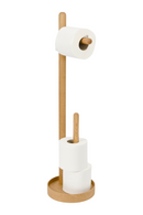 Wooden Minimalist Roll Holder | Wireworks Yoku | Oroatrade