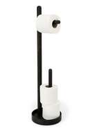 Wooden Minimalist Roll Holder | Wireworks Yoku | Oroatrade